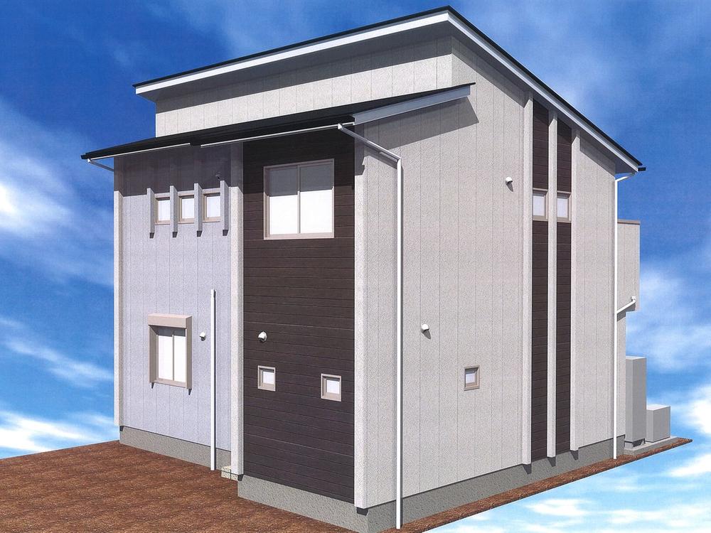Rendering (appearance). A Building Parking two cars Allowed!