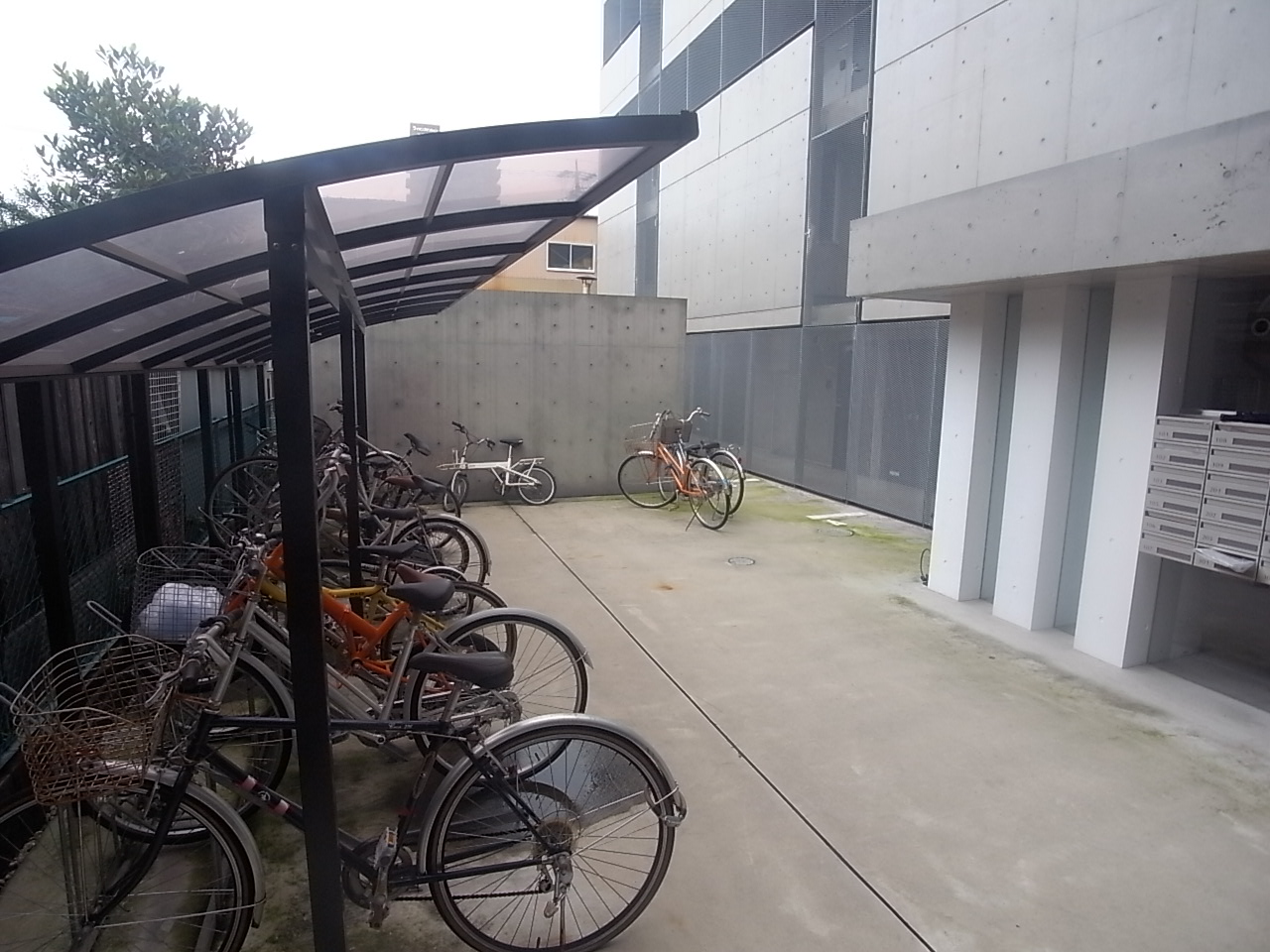 Other common areas. Bicycle-parking space