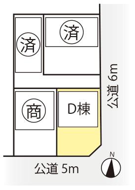 Compartment figure. 25,900,000 yen, 4LDK, Land area 110 sq m , Building area 99.58 sq m