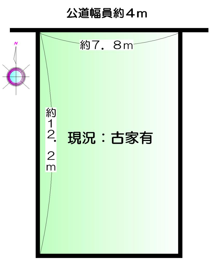 Compartment figure. Land price 16.5 million yen, Land area 96.03 sq m