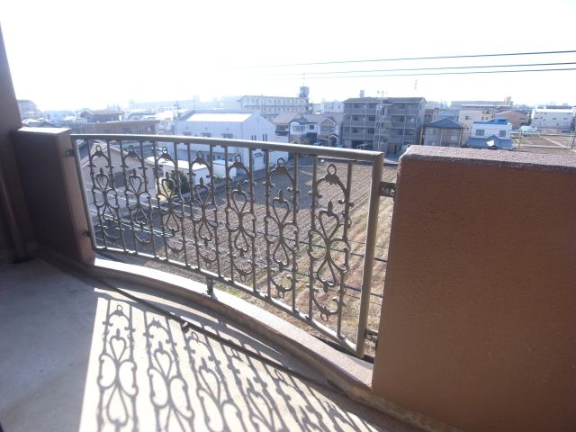 Balcony. Sunny