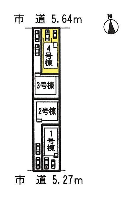 Compartment figure. The property is 4 Building