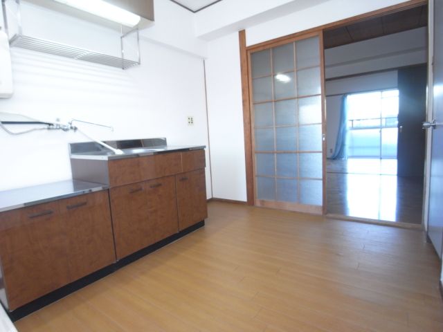 Kitchen. Kitchen portion is also some room space!