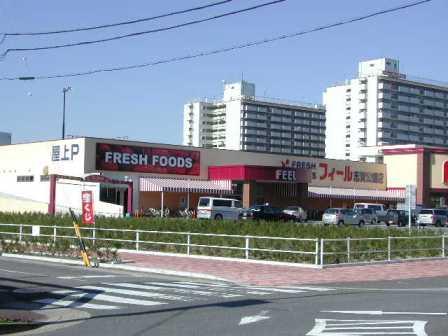 Supermarket. FEEL Shiga park store up to (super) 634m