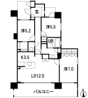 Floor: 3LDK + walk-in closet, the occupied area: 78.07 sq m, Price: 30,900,000 yen ~ 31.5 million yen