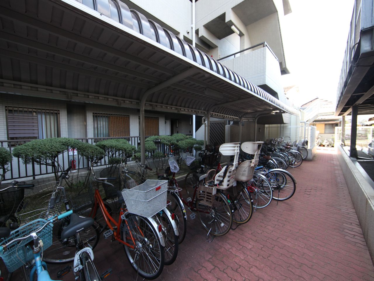 Other common areas. Bicycle-parking space