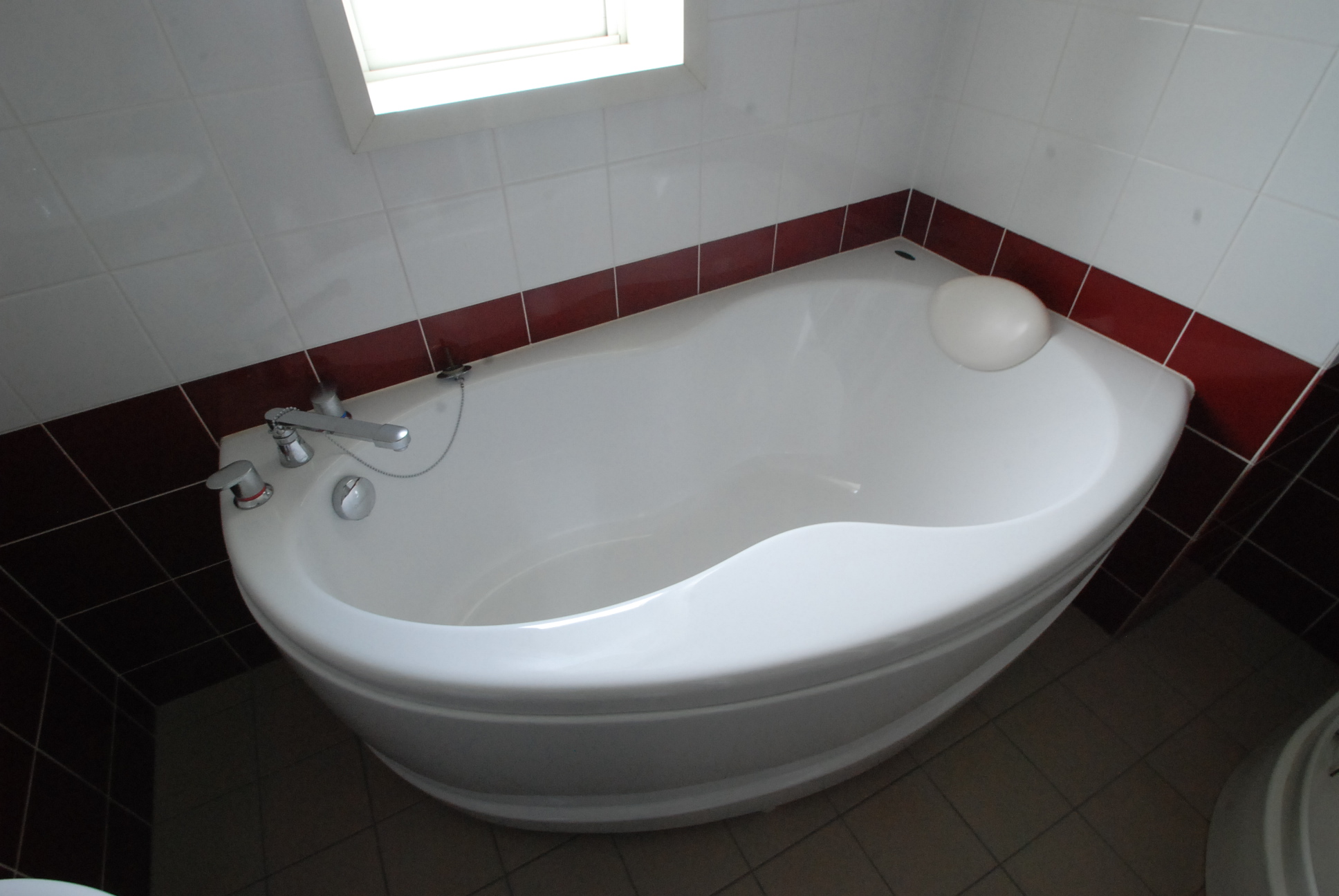 Bath. Stylish bathtub