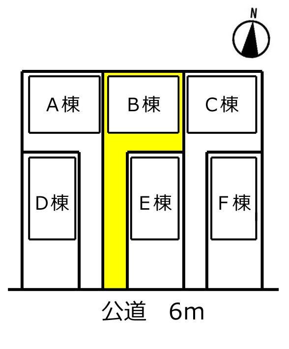The entire compartment Figure. The property is Building B. Two parking-friendly car! 