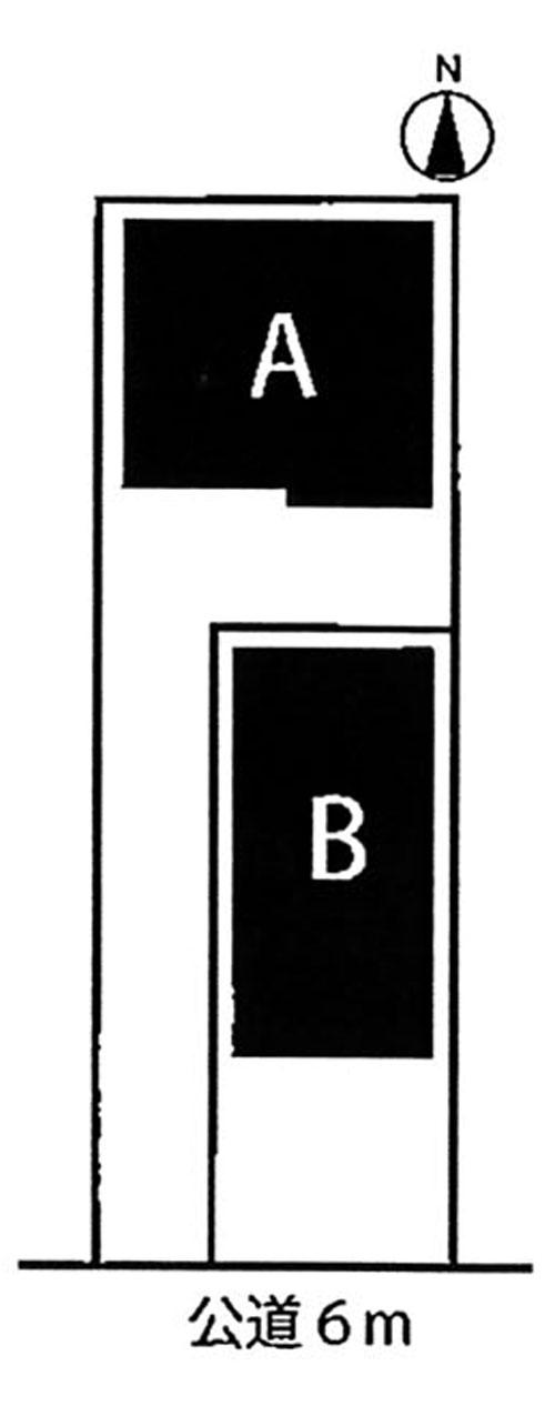 The entire compartment Figure. South road contact surface!  Front road spacious! 