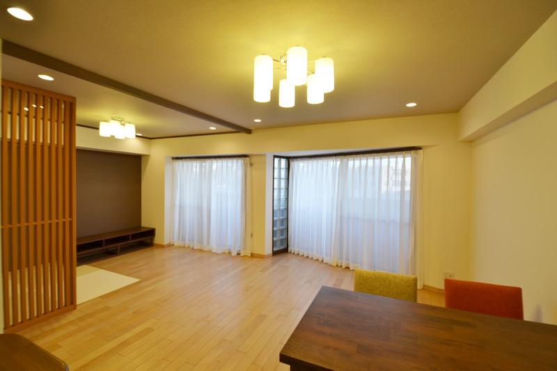 Living. Set up a stylish tatami space of contemporary to LDK