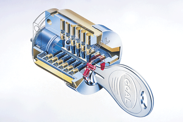 Security.  [Dimple key] To the entrance door, Adopt a dimple key that makes it difficult to incorrect lock picking, etc.. Key pattern climbed to about 12 billion ways, Duplicate almost impossible. Both sides is reversible type to plug in either orientation (conceptual diagram)