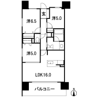 Floor: 3LDK, occupied area: 72.83 sq m, Price: 31,807,000 yen ・ 34,347,200 yen