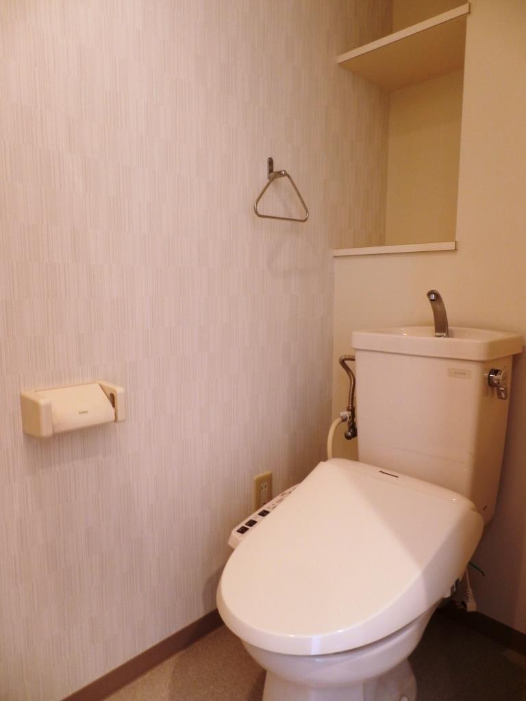 Toilet. Of course Washlet equipped!