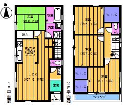 Floor plan. 29,800,000 yen, 4LDK, Land area 102.83 sq m , Building area 98.97 sq m