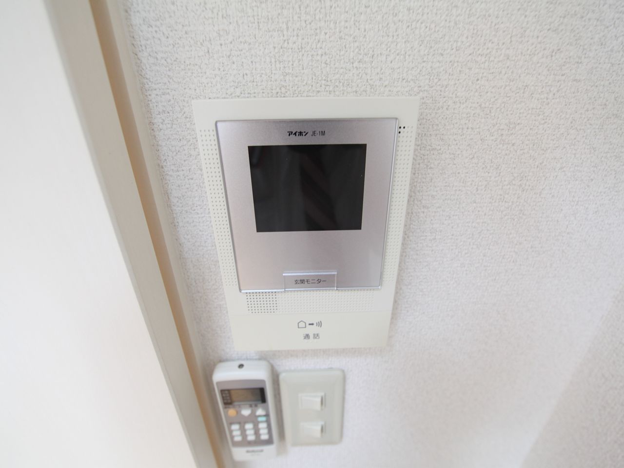 Security. Intercom with TV monitor