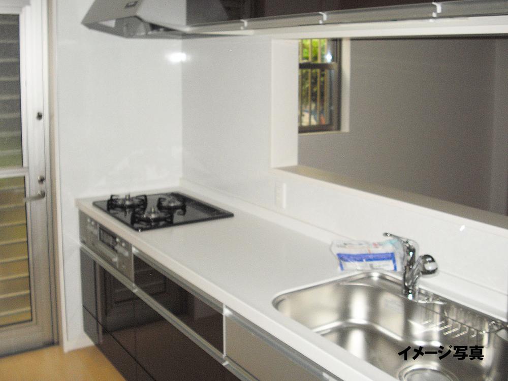 Same specifications photo (kitchen). Same specifications: Kitchen Artificial marble top plate ・ Quiet sink ・ Water purifier with system Kitchen (Face-to-face ・ Underfloor Storage Yes)