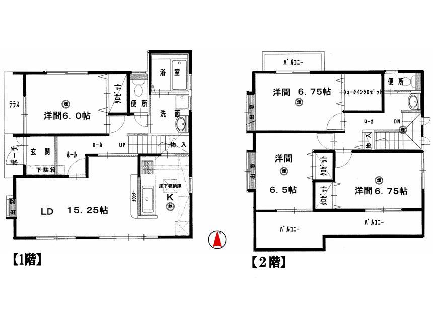 Floor plan. 37 million yen, 4LDK, Land area 112.39 sq m , Building area 105.16 sq m