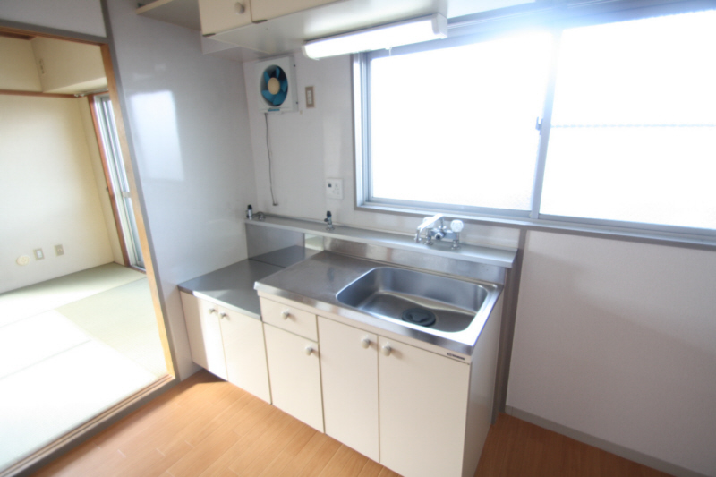 Kitchen.  ※ I use a photo of the other rooms.