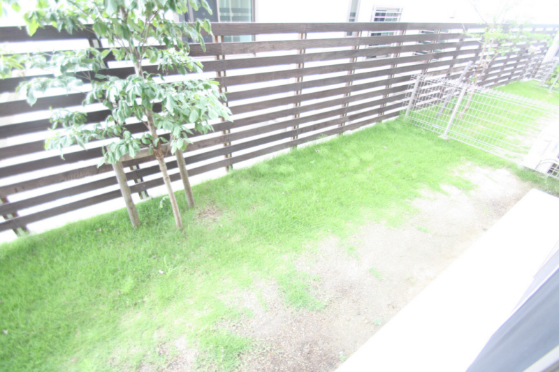 Garden.  ※ It is a photograph of the same building another room. 