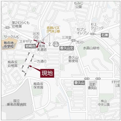Local guide map