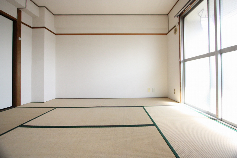 Living and room. Even reading in the bright Japanese-style room.