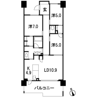 Floor: 3LDK + 2WTC, occupied area: 80.23 sq m, Price: 35.3 million yen