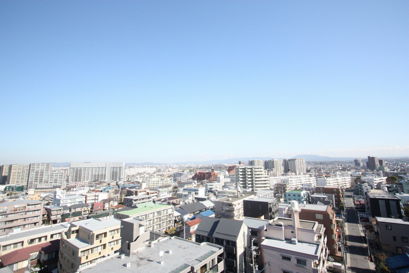 View. Fujigaoka city you can overlook. 