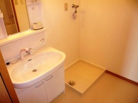 Washroom. Wash basin ・ Laundry Area