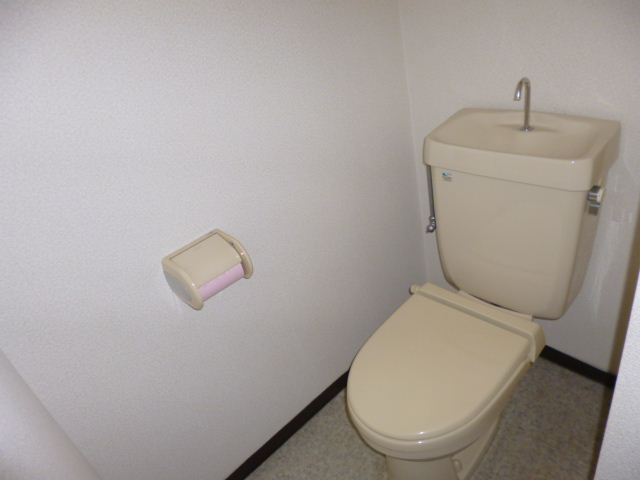 Toilet. It comes with a window