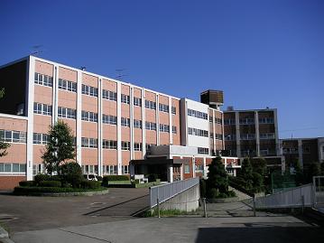 Junior high school. 1400m to Maki of pond junior high school (junior high school)