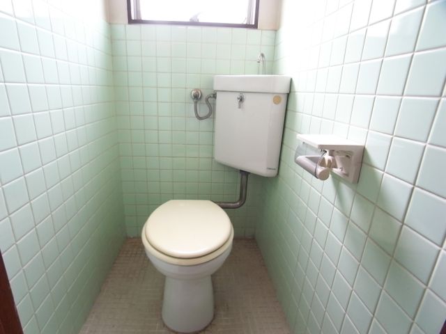 Toilet. There is a window, You can also bright and ventilation. 