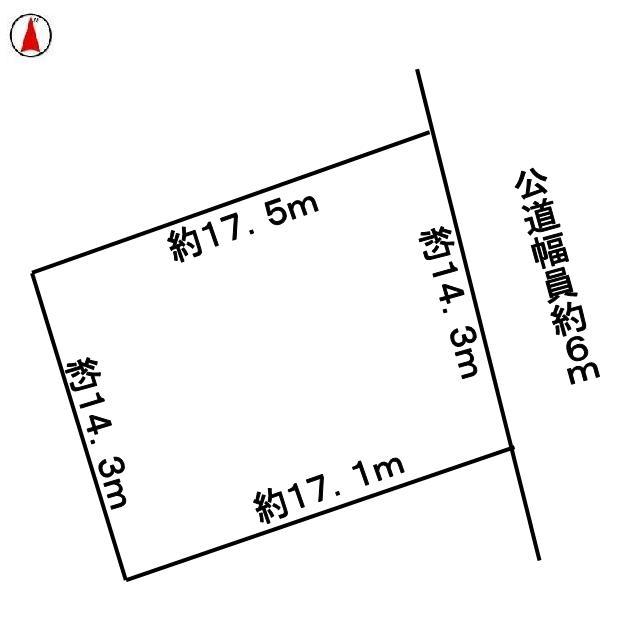 Compartment figure. Land price 26,300,000 yen, Land area 248.39 sq m