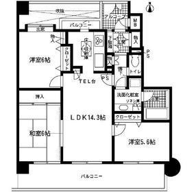 Floor plan. 3LDK, Price 22,900,000 yen, Footprint 70.9 sq m , Ventilation good on the balcony area 17.39 sq m 2 sided balcony!