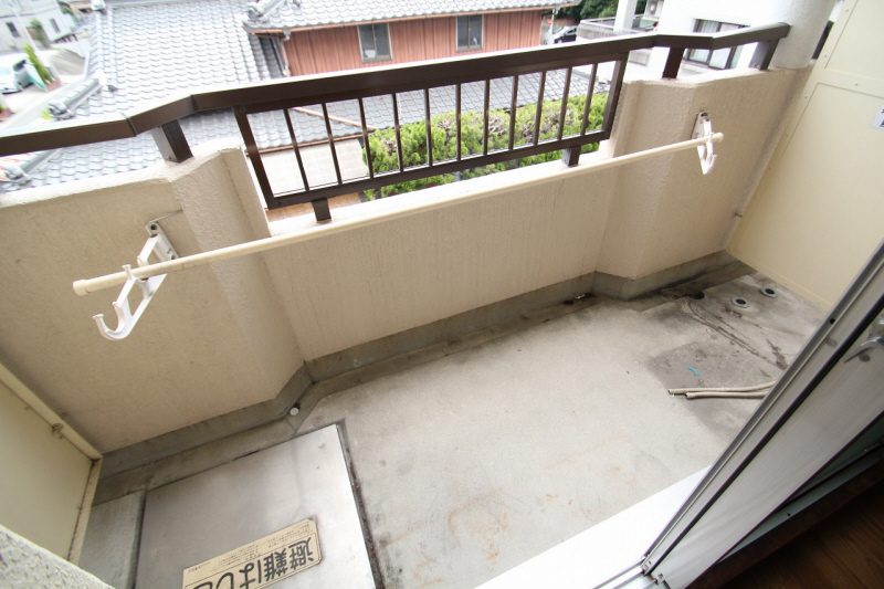 Balcony. Day nice veranda. 