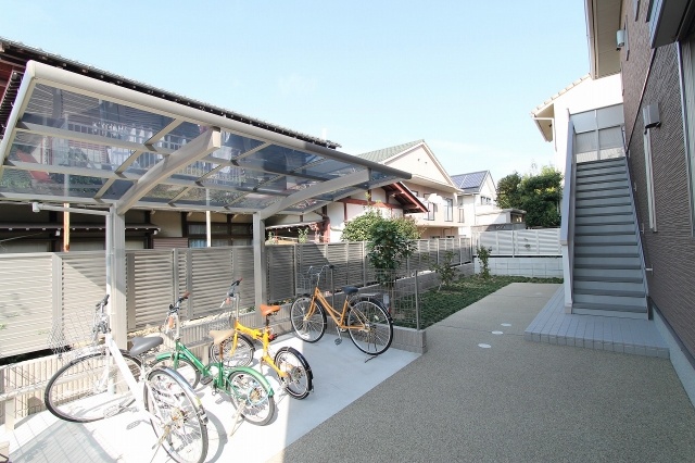 Other common areas. Bicycle-parking space