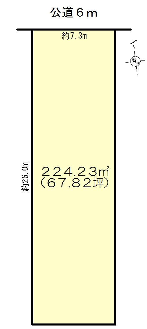 Compartment figure. Land price 49,266,000 yen, Land area 191.62 sq m