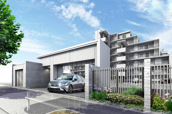 Buildings and facilities. Recommended for private car school, All mansion minute ensure a user-friendly plane parking there is no waiting time. The doorway established the shutter gate, Security aspects also safe (parking Rendering)