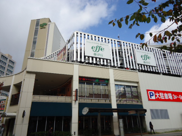 Shopping centre. Fujigaoka effe until the (shopping center) 208m