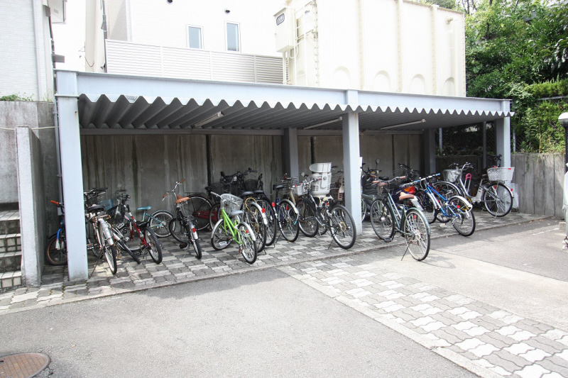 Other common areas. There is a bicycle parking lot.