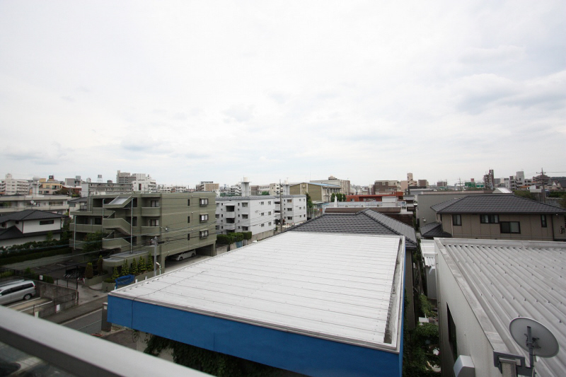 View. A view from the veranda.