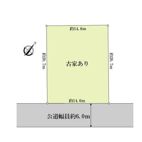 Compartment figure. Land price 37,900,000 yen, Land area 302.97 sq m