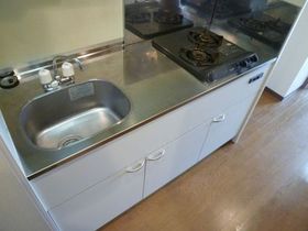 Kitchen. Two-burner hob glad to women! !