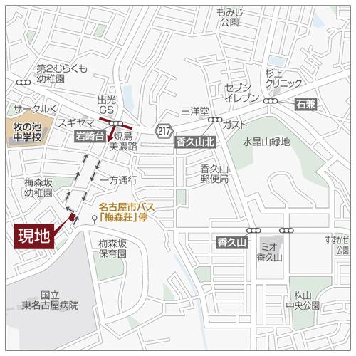 Local guide map