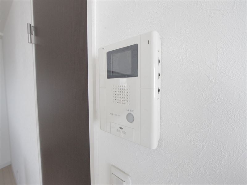 Security. Monitor with intercom