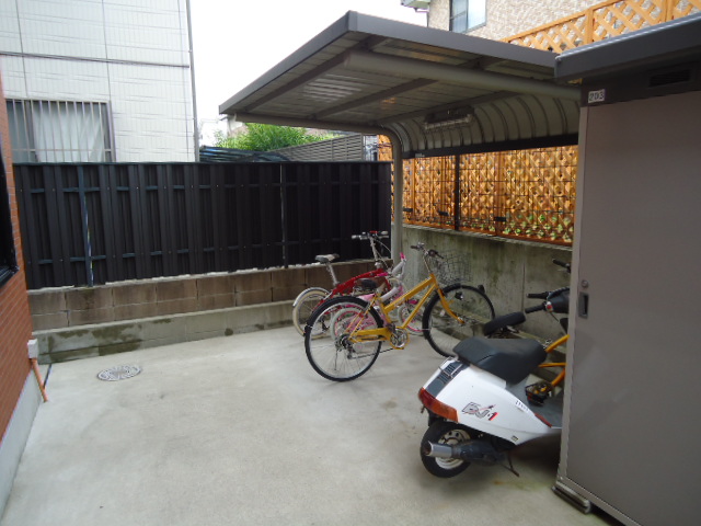 Other common areas. Bicycle-parking space