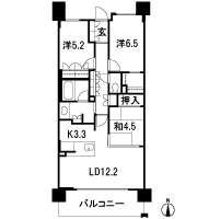 Floor: 3LD ・ K + WIC, the occupied area: 74.75 sq m, Price: 37,300,287 yen
