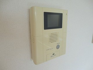 Security. Intercom with a camera