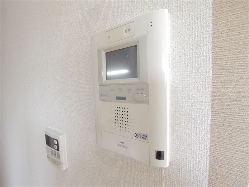 Security. Monitor with intercom