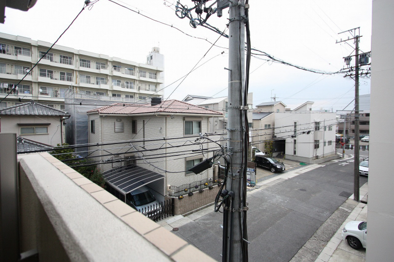 View. It is the scenery viewed from the third floor.