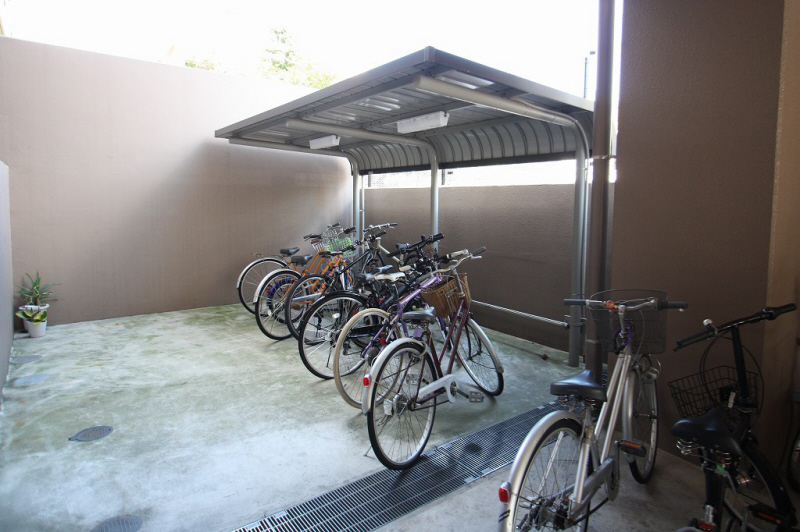 Other common areas. There is a bicycle parking lot. 